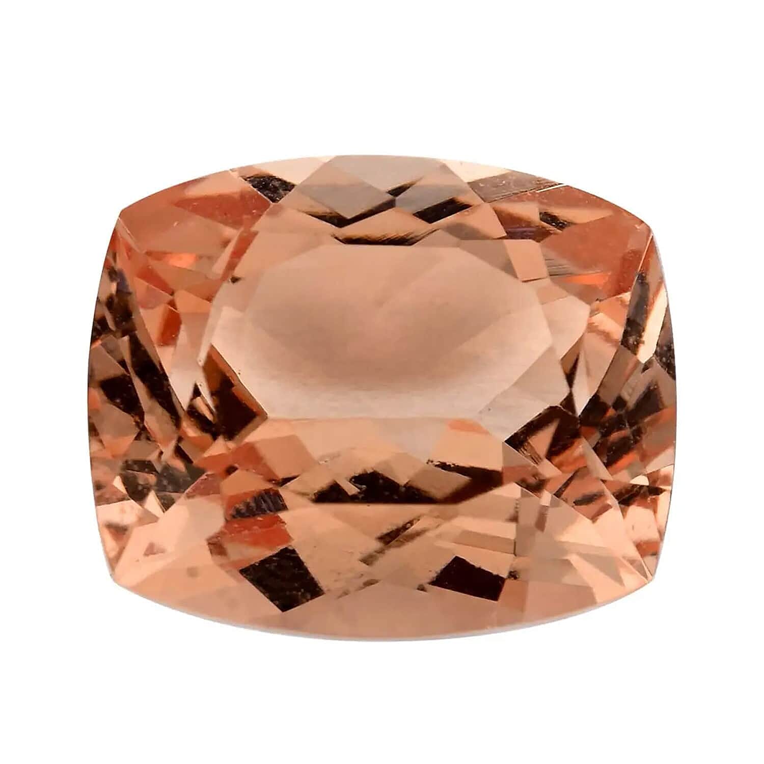 4.5 Ct. AAAA Morganite Loose Gemstone in Cushion Shape (12x10 MM) 7783364 0