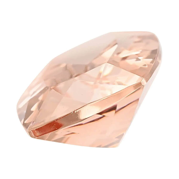 Certified &amp; Appraised 5 Ct. AAAA Morganite Loose Gemstone in Cushion Shape (14x10 mm) 7227636 2