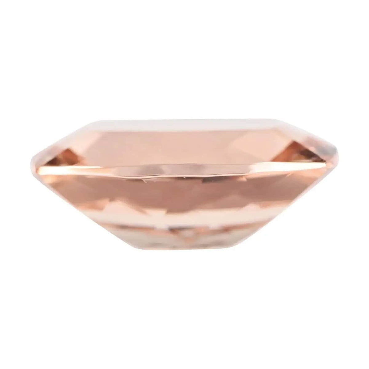 Certified &amp; Appraised 5 Ct. AAAA Morganite Loose Gemstone in Cushion Shape (14x10 mm) 7227636 3