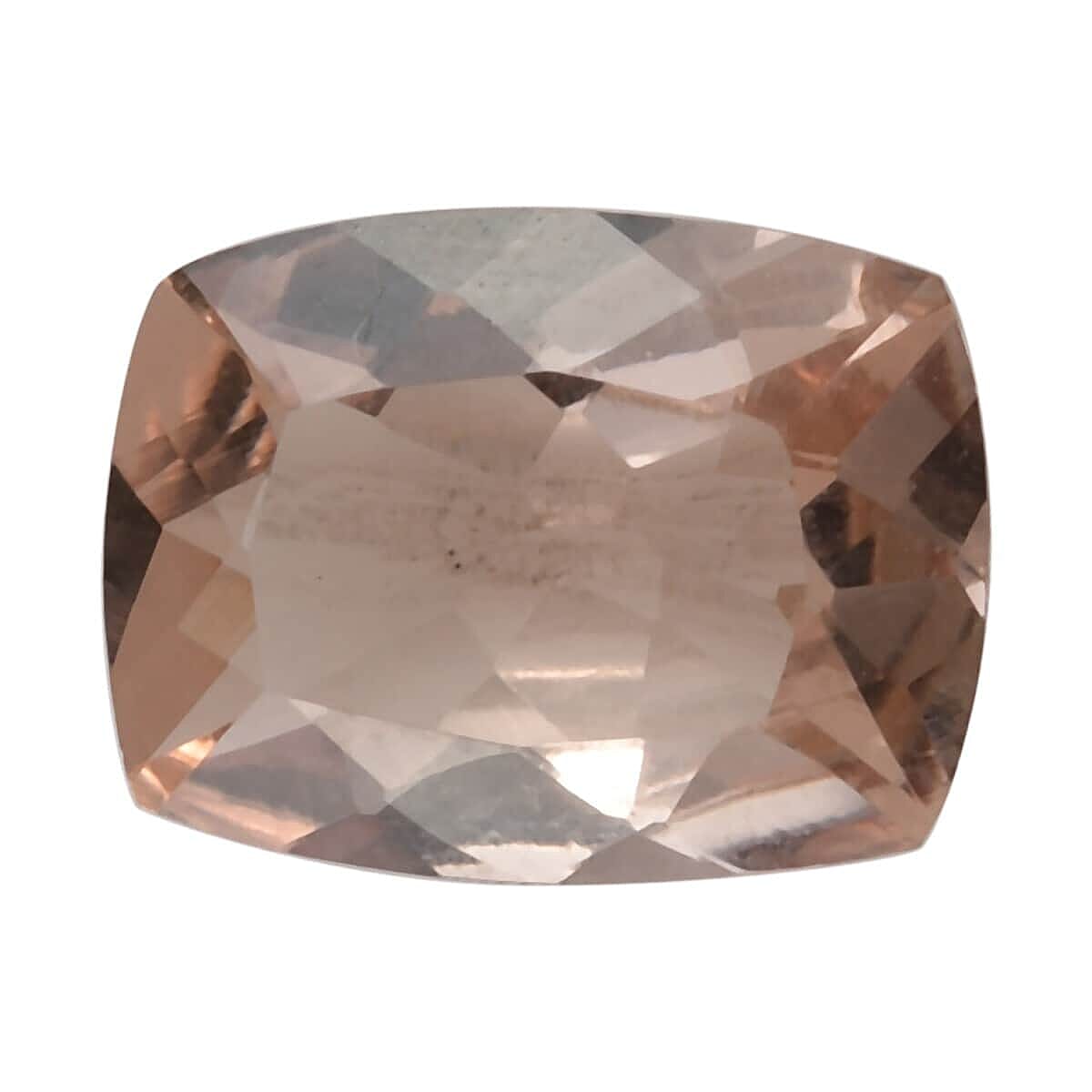 Morganite Loose Gemstone in Cushion Shape (8x8 mm) 8954076 0