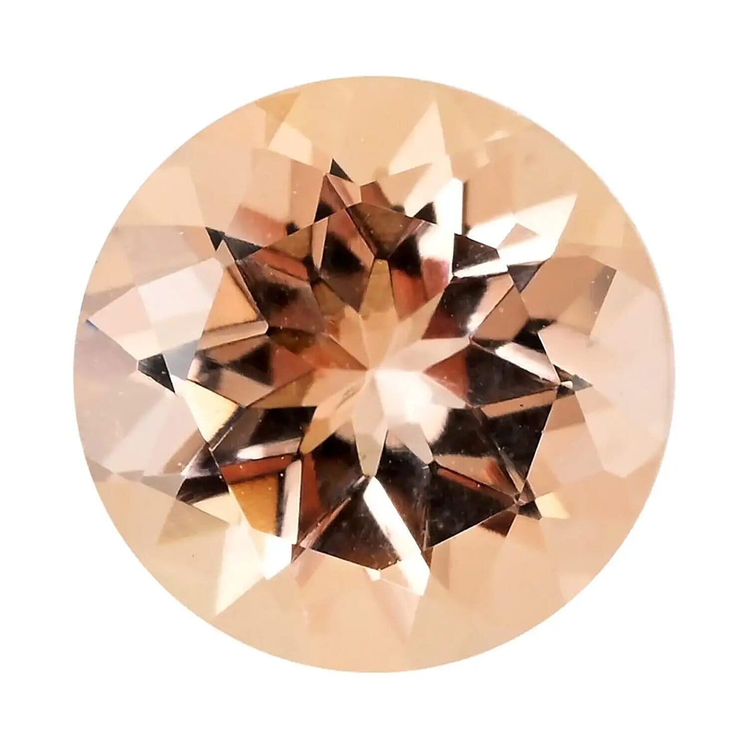 1 Ct. AAAA Morganite Loose Gemstone in Round Shape (7 MM) 7773334 0