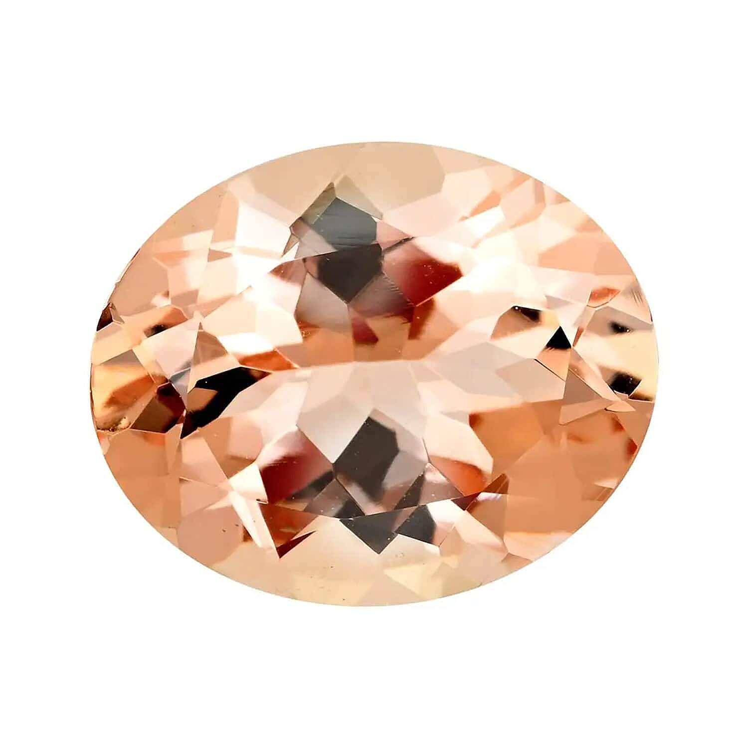 3 Ct. AAAA Morganite Loose Gemstone in Oval Shape (11x9 MM) 7768381 0