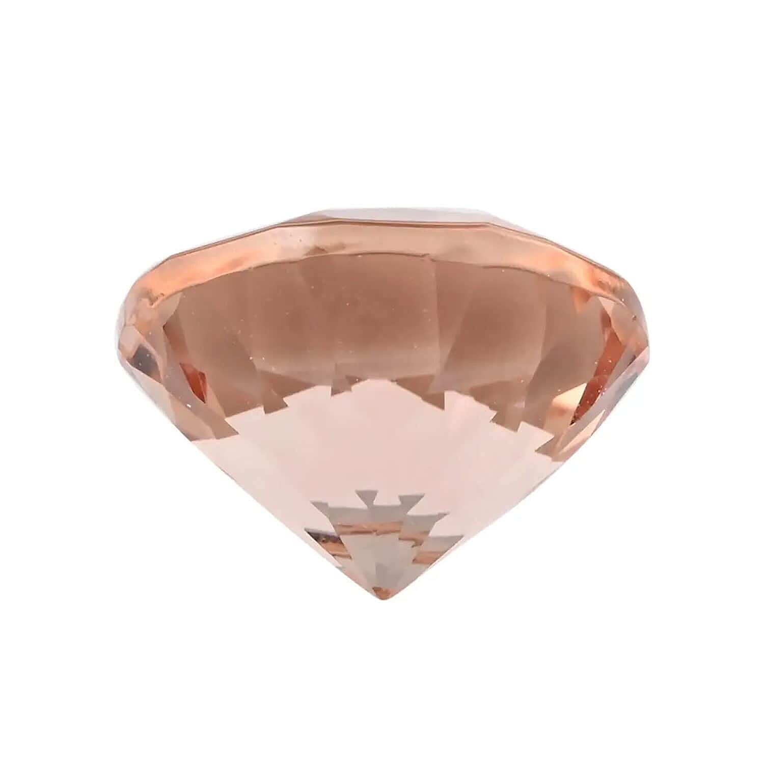 3 Ct. AAAA Morganite Loose Gemstone in Round Shape (10 MM) 7385886 2