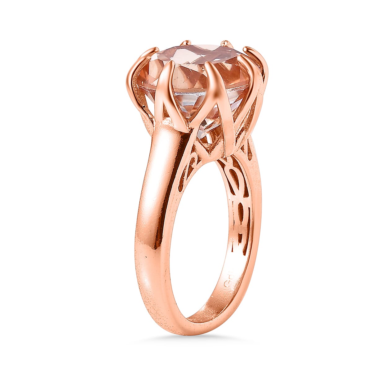 Morganite Triplet Quartz Ring 6.871  Ct. 7859122 6