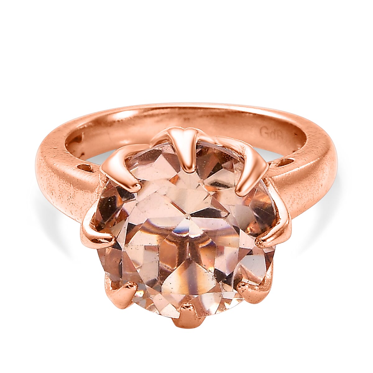 Morganite Triplet Quartz Ring 6.871  Ct. 7859122 1