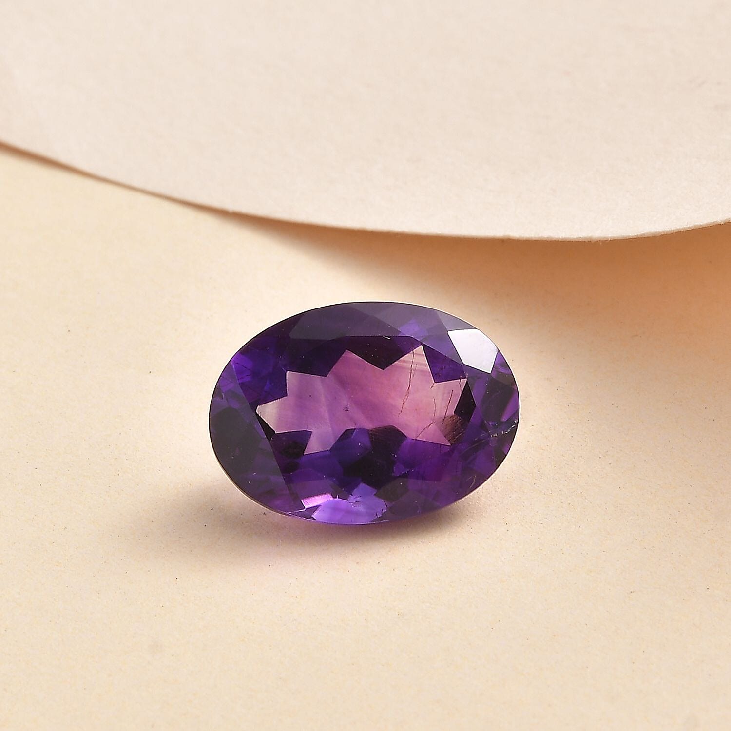Moroccan Amethyst Loose Gemstone in Oval Shape (14x10 mm) 7850543 2