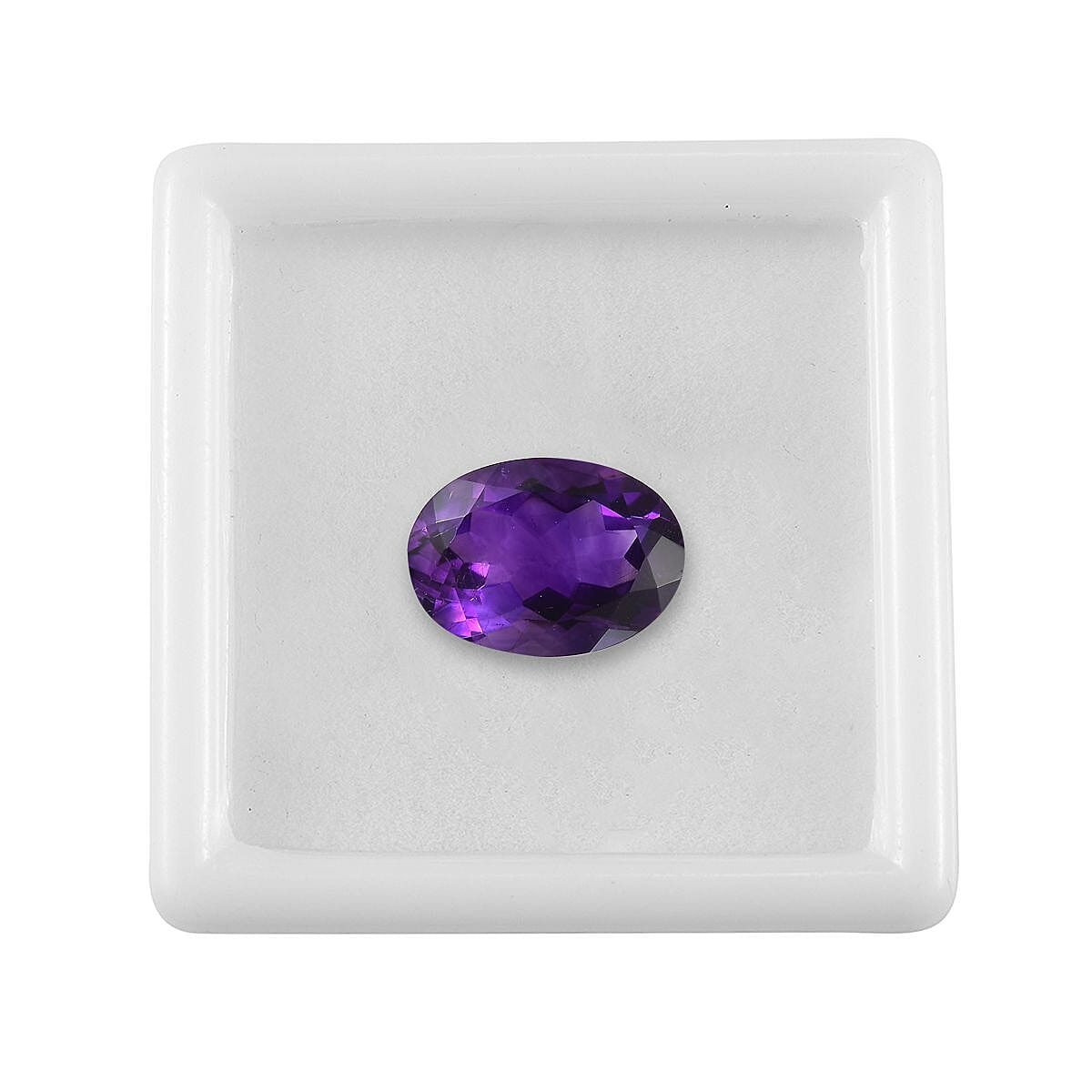 Moroccan Amethyst Loose Gemstone in Oval Shape (14x10 mm) 7850543 4