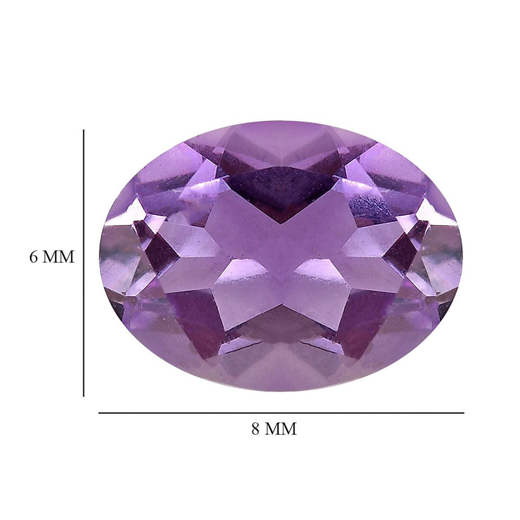 Moroccan Amethyst Oval 8x6 mm