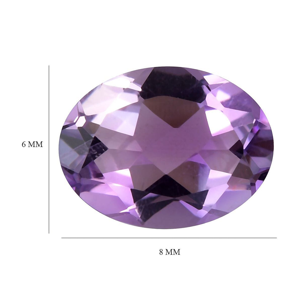 Moroccan Amethyst Oval 8x6 mm