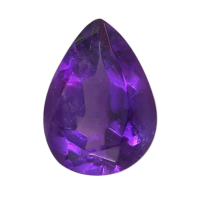 AAA Moroccan Amethyst Pear Shape Gemstone 0.95 Ct