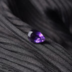 AAA Moroccan Amethyst Pear Shape Gemstone 0.95 Ct
