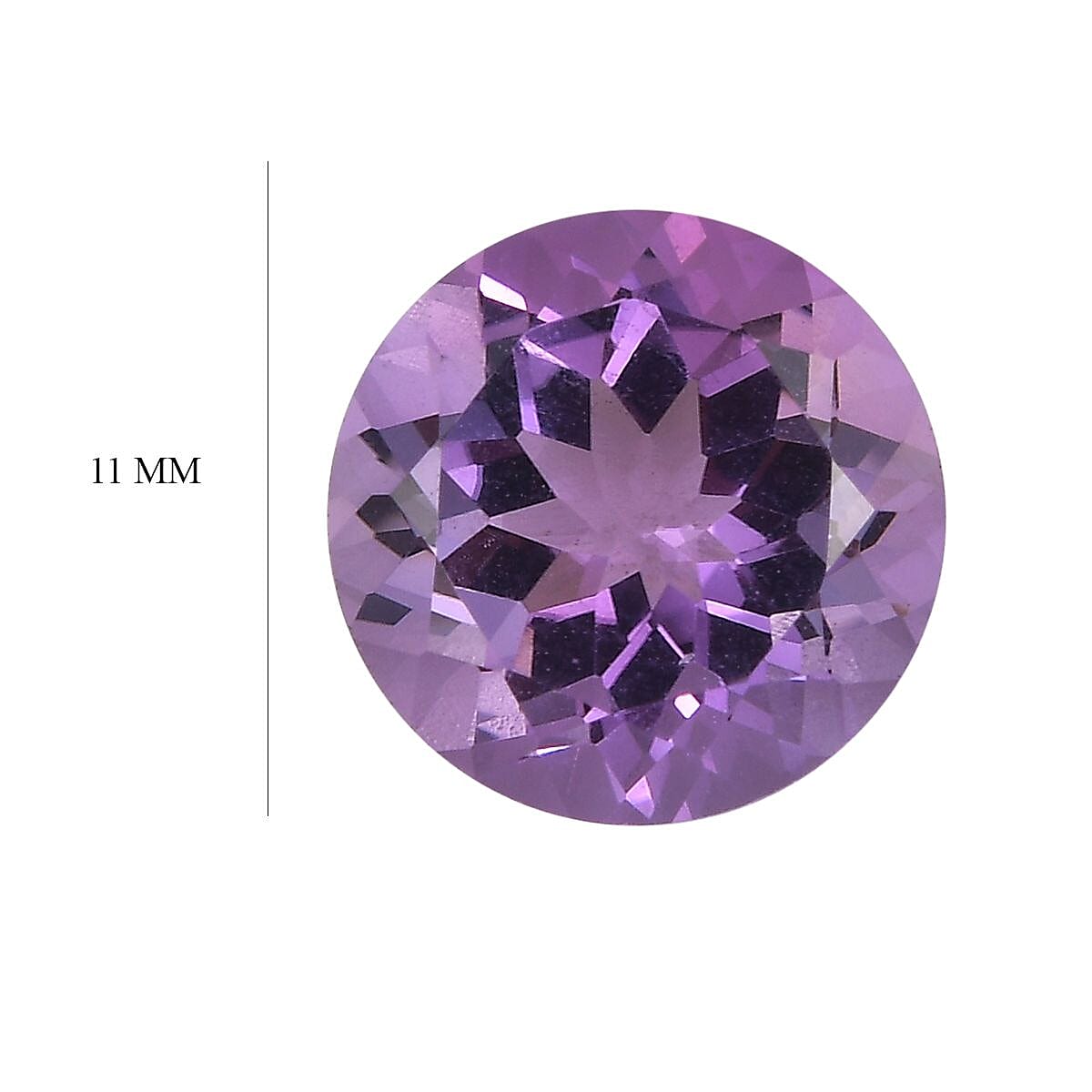 A Moroccan Amethyst Loose Gemstone in Round Shape (11mm) 4.29 ct. 8024863 4