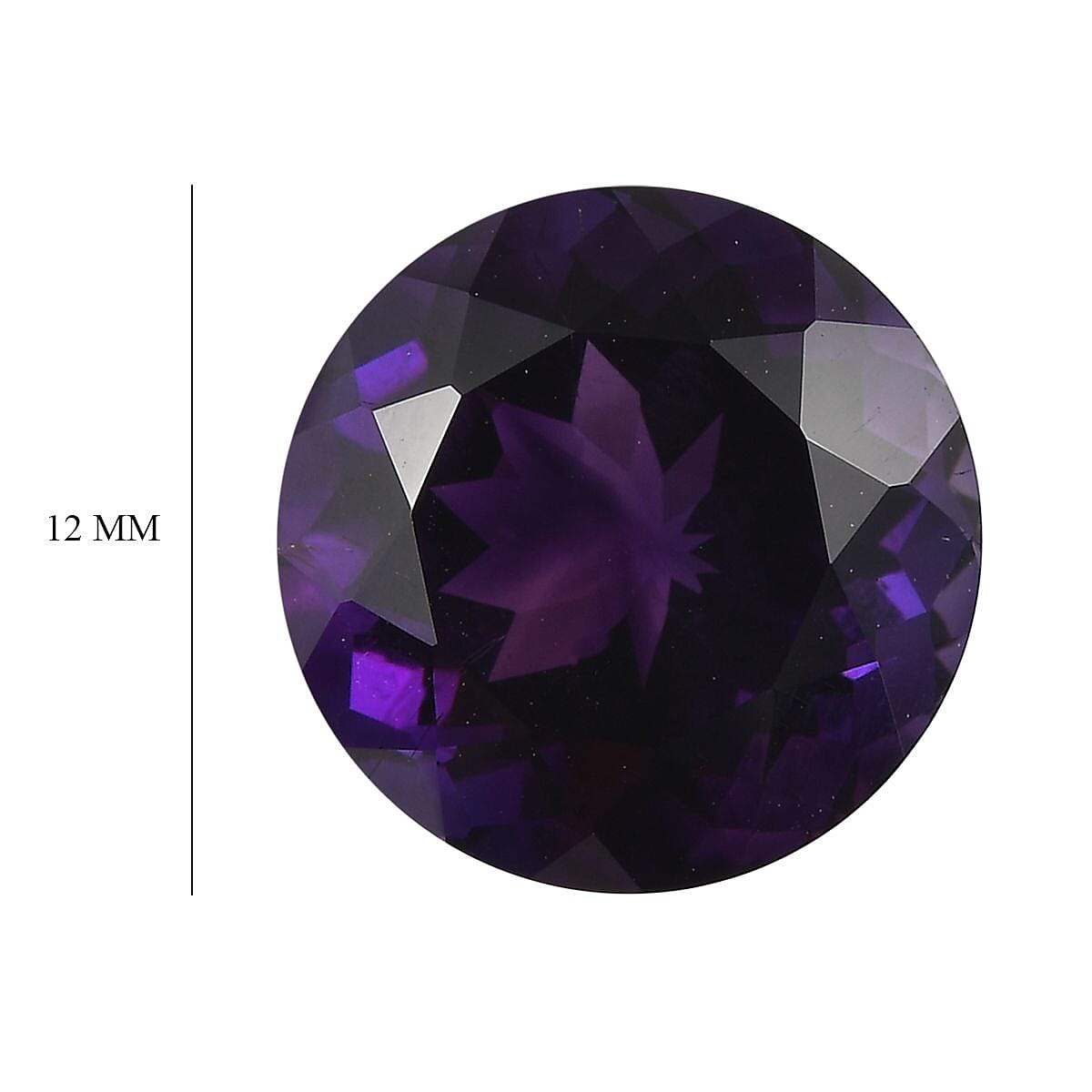 Moroccan Amethyst Round 12 mm (Loose Gemstone) 7850538 5