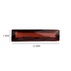 Mozambique Garnet Baguette 12X3 mm Gemstone, 1.20 Ct