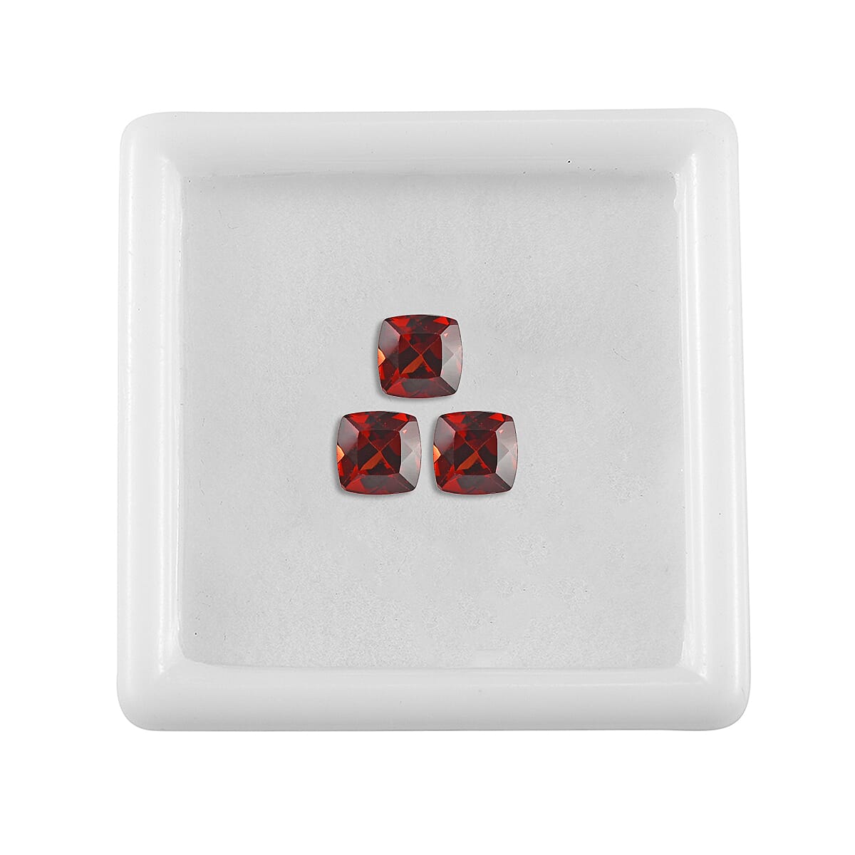Set of 3 Mozambique Garnet Loose Gemstones in Cushion Shape 1.96 Ct. 8062268 3