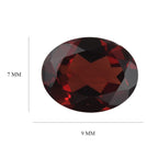 Mozambique Garnet Oval Shape Gemstone 1.98 Ct.
