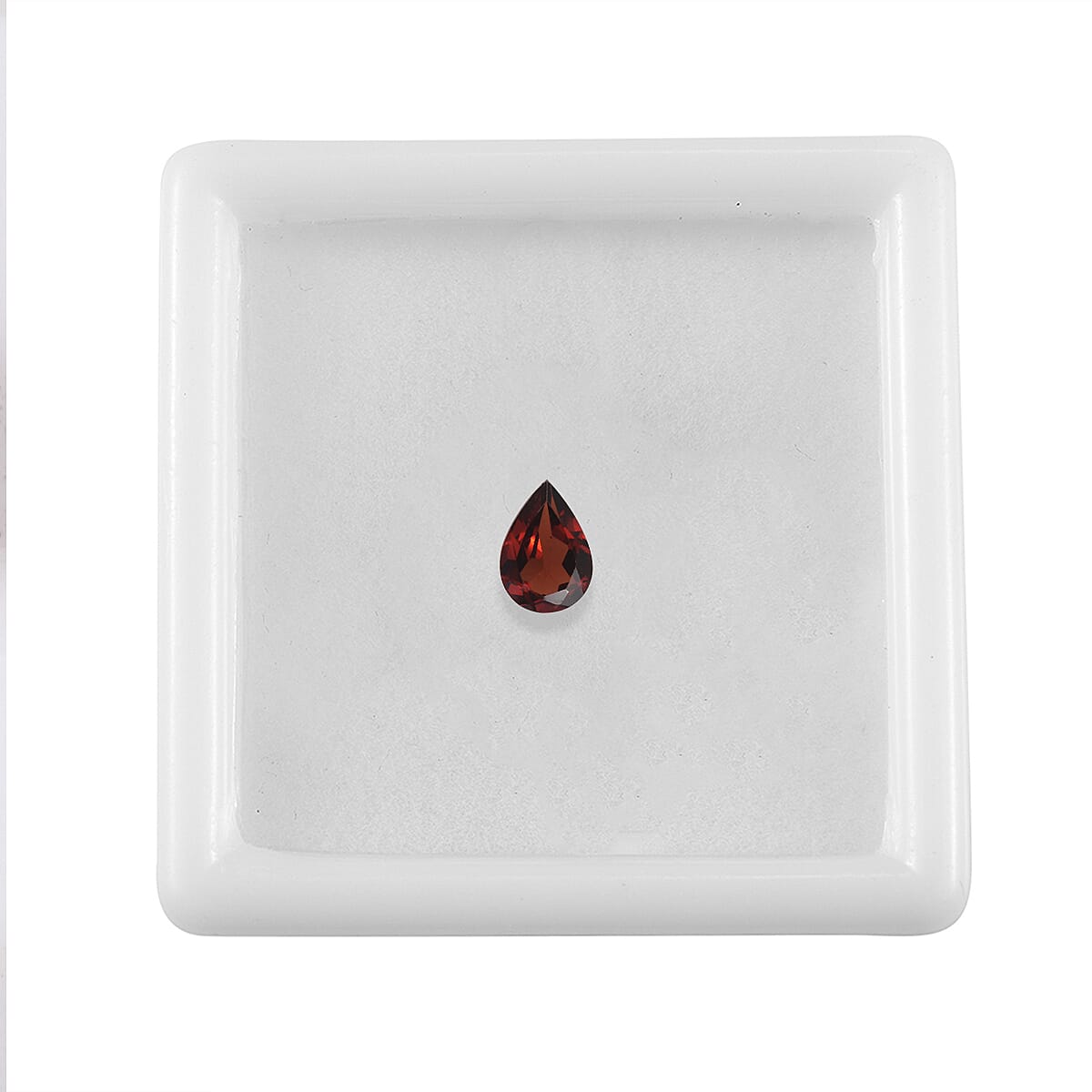 0.7 Ct. Mozambique Garnet Loose Gemstone in Pear Shape 8062277 3