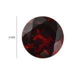 Mozambique Garnet Round 8 mm Gemstone, 2.23 Ct
