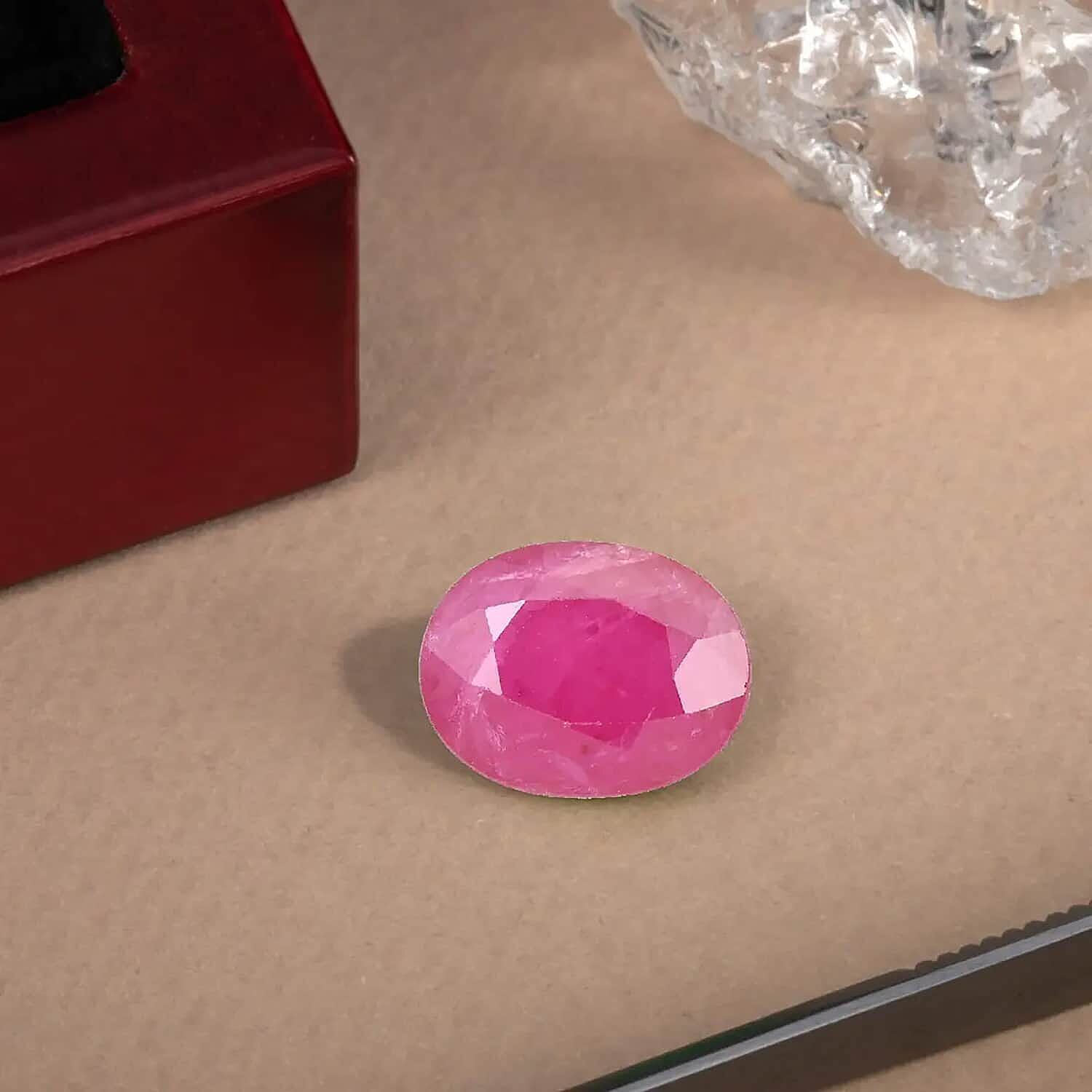 2 Ct. AAA Mozambique Ruby Loose Gemstone in Oval Shape (9x7 MM) 8019164 8