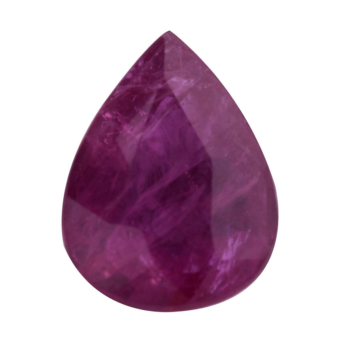 Mozambique Ruby Loose Gemstone in Pear Shape (8x6mm) 1.35 Ct. 8054760 0