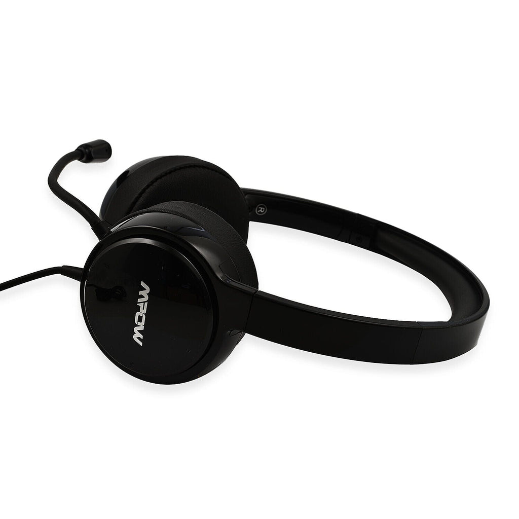 Mpow USB-JACK Headset with Noise Reduction - Black