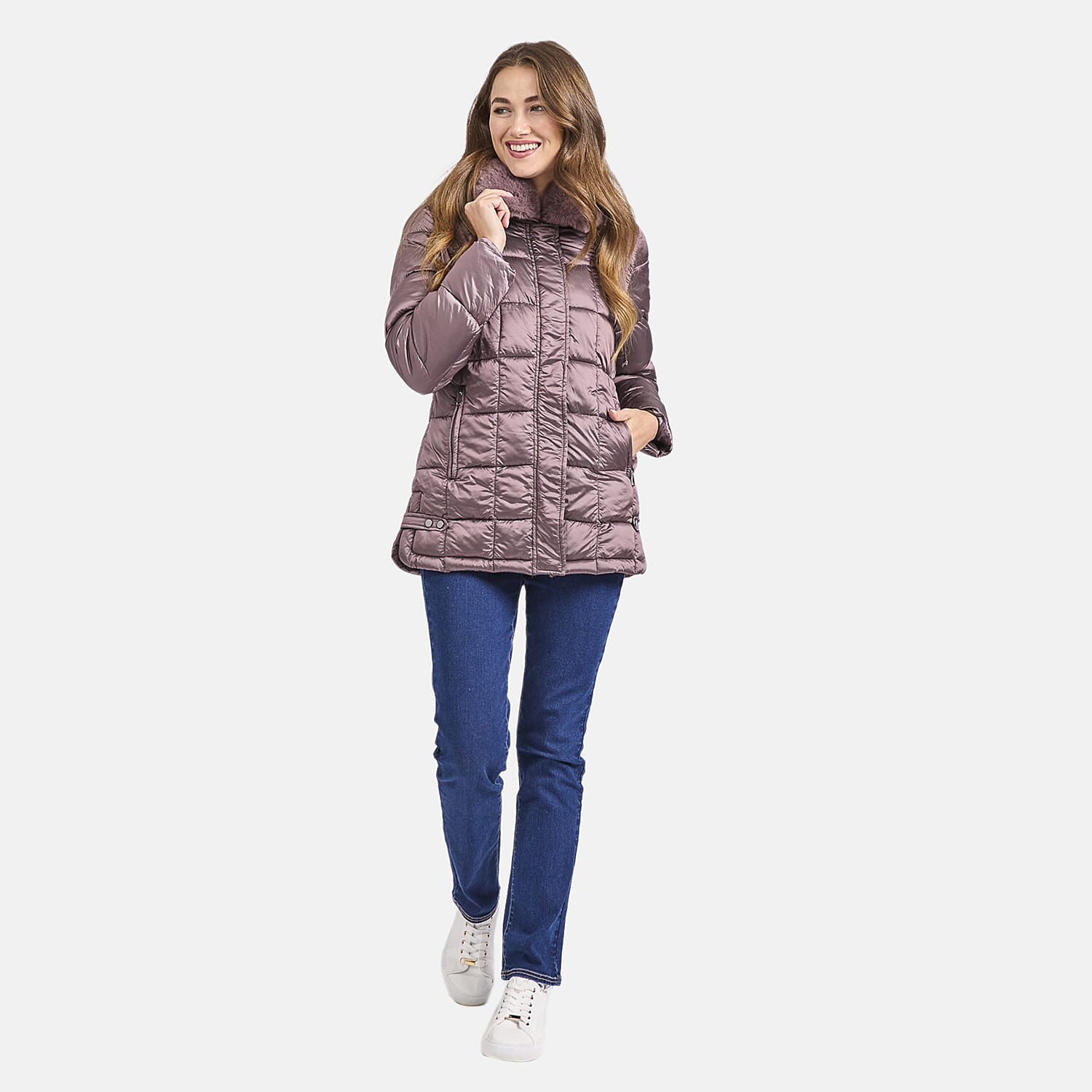 Mudflower Woven Jacket - Purple 7998611 0