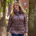 Mudflower Woven Jacket - Purple