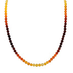 Tucson Mega Find - AAA Multi Color Amber Stretchable Necklace (Size 22) 60.00 Ct