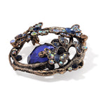 Multi Color Crystal butterfly Brooch