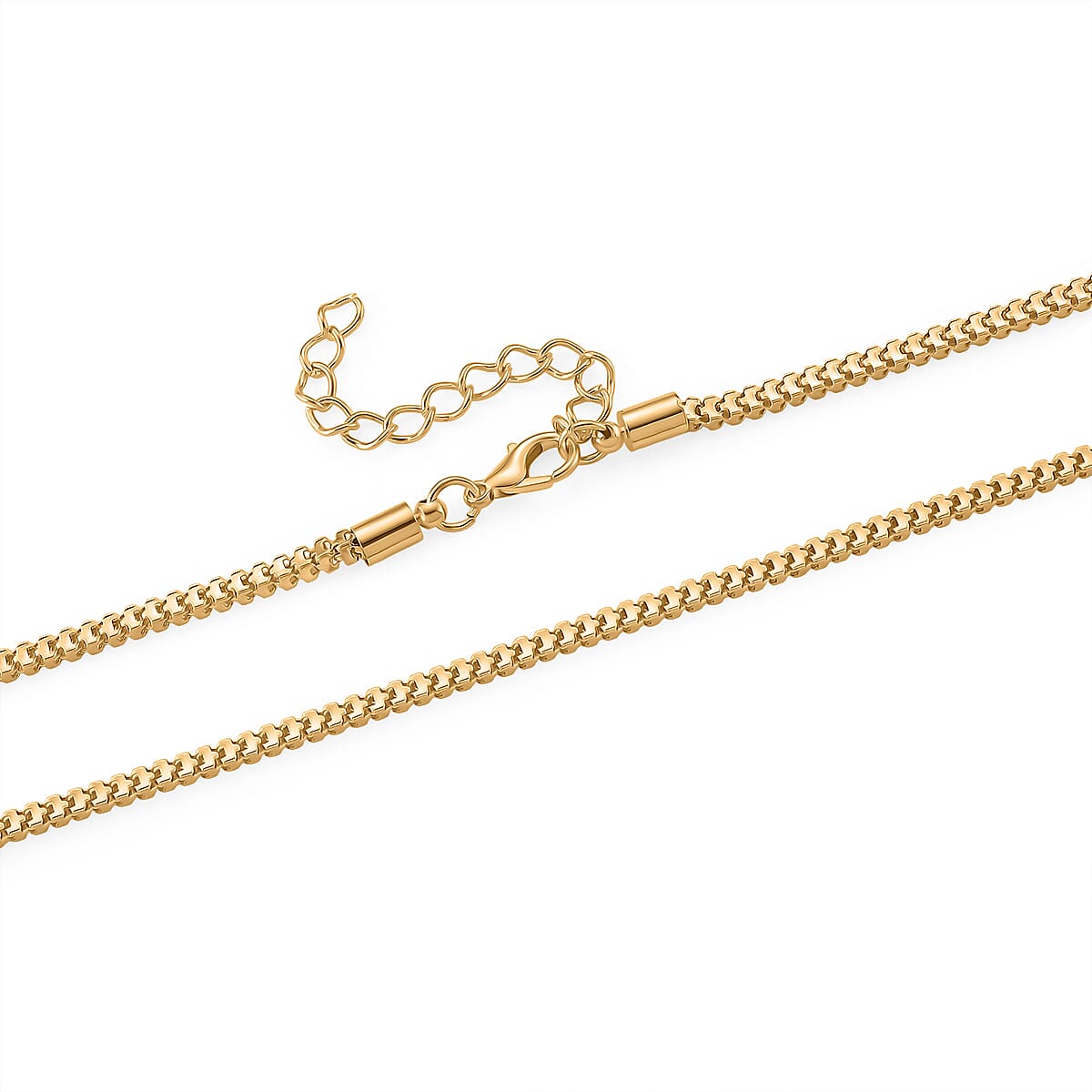 Multi Color Crystal Peacock Necklace (Size - 28+2 Ext) in Yellow Gold Tone V32516448 6