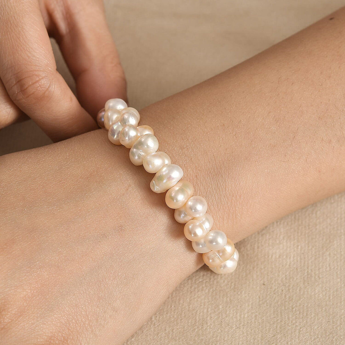 Multi Color Fresh Water Pearl Bracelet (Size - 7.5-2 Ext) 120.00 Ct. 8125517 7