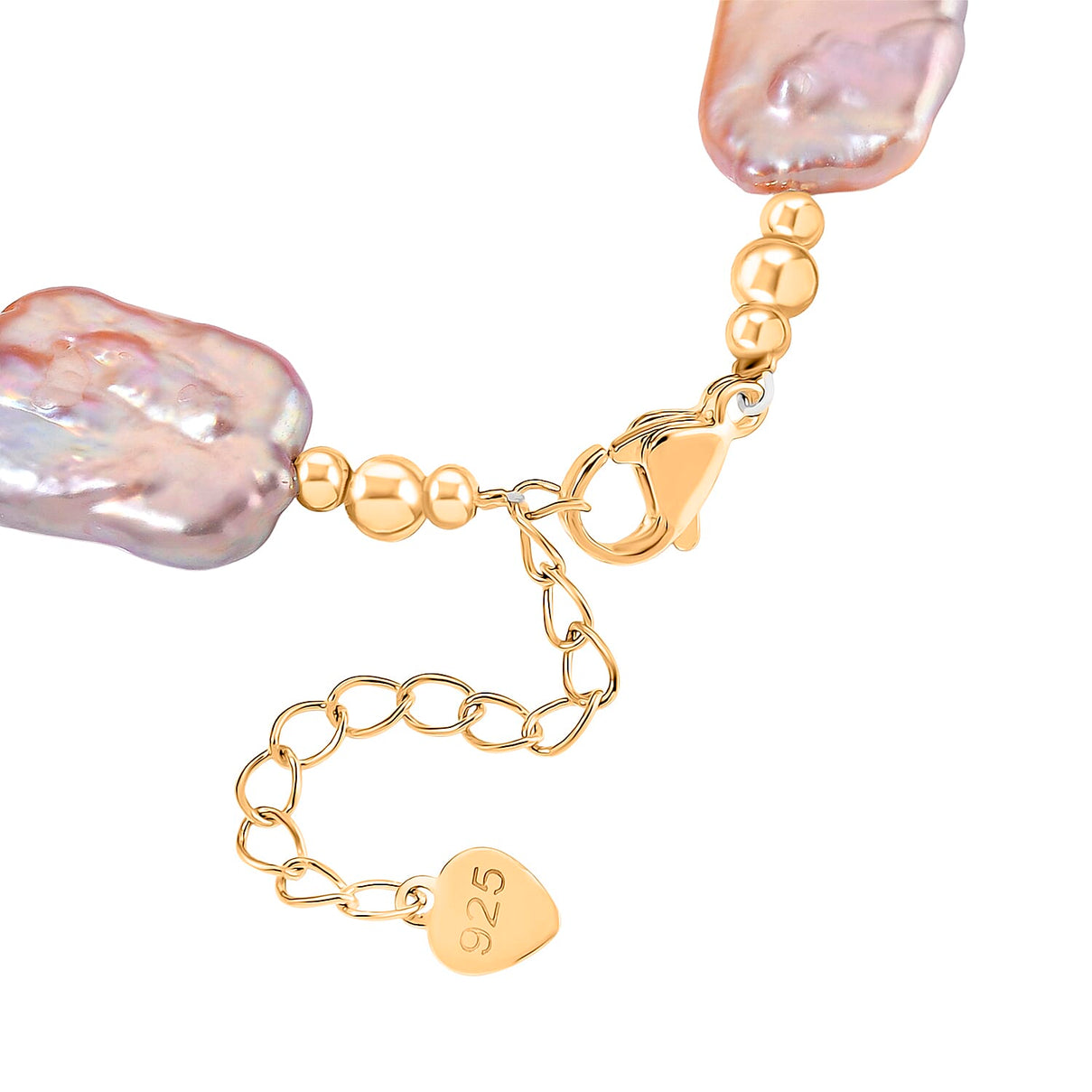 Multi Colour Keshi Pearl Bracelet (Size 7 - 1.5 Inch Ext) 8183206 4