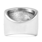 Multi Colour Austrian Crystal Floral Enamelled Ring in Stainless Steel