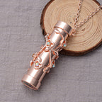 Multi Colour Austrian Crystal Kaleidoscope Necklace (Size 30 With 2 Inch Extender) in Rose Gold Tone
