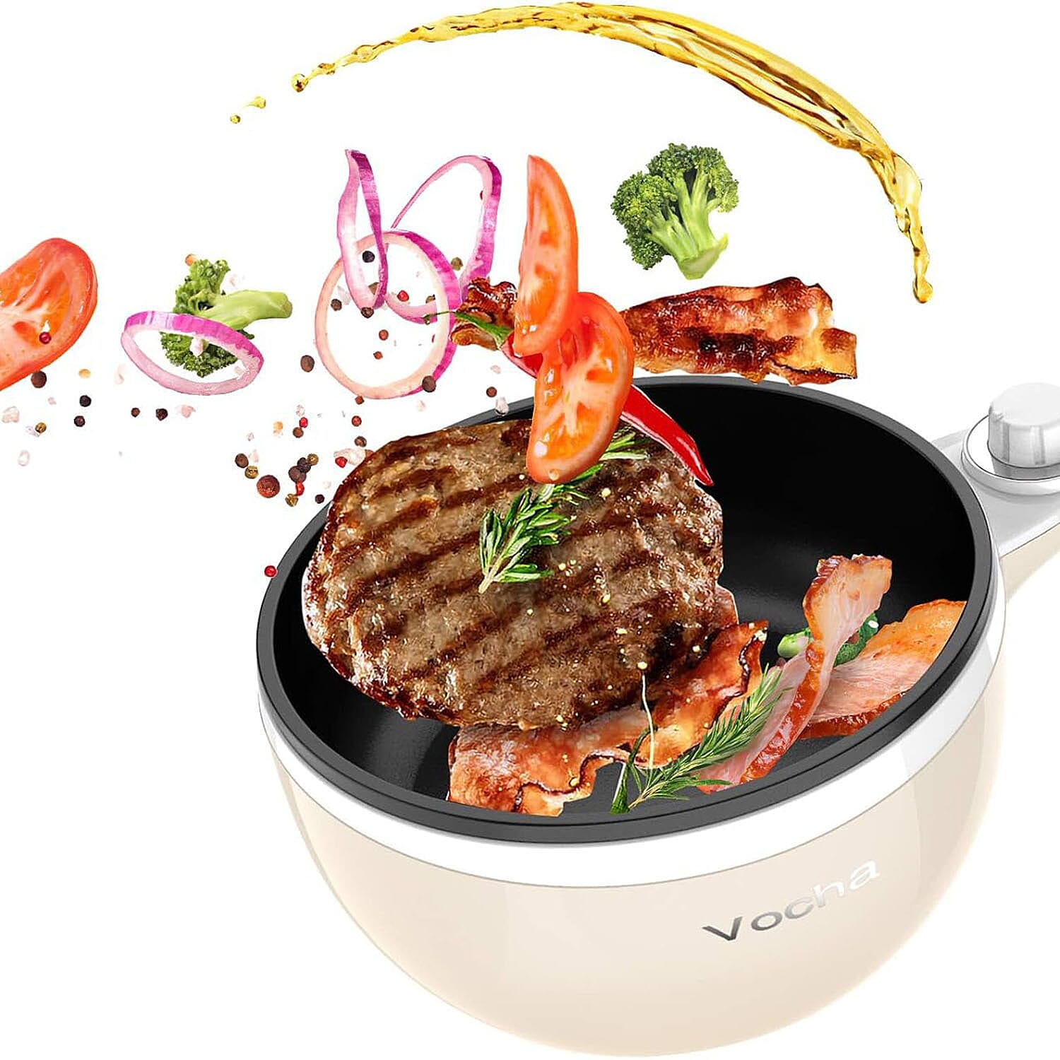 Vocha 1.5L Mini Portable Electric Hot Pot 7960373 1