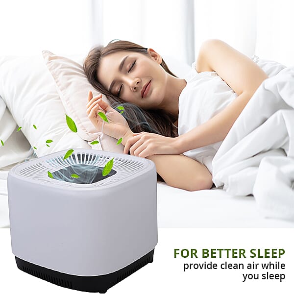 Multi-Function Portable Air Cleaner For Bedrooms, Living Rooms, Offices and Kitchens with HEPA Filter- White 6275533 3