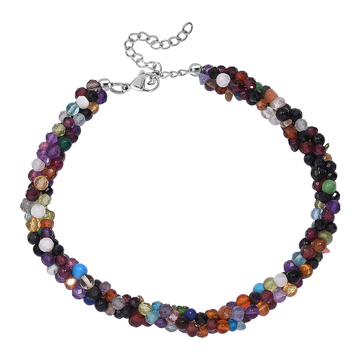 Multi Gemstones Bracelet (Size - 7.5-2 Ext.) 45.00 Ct. 8037289 0
