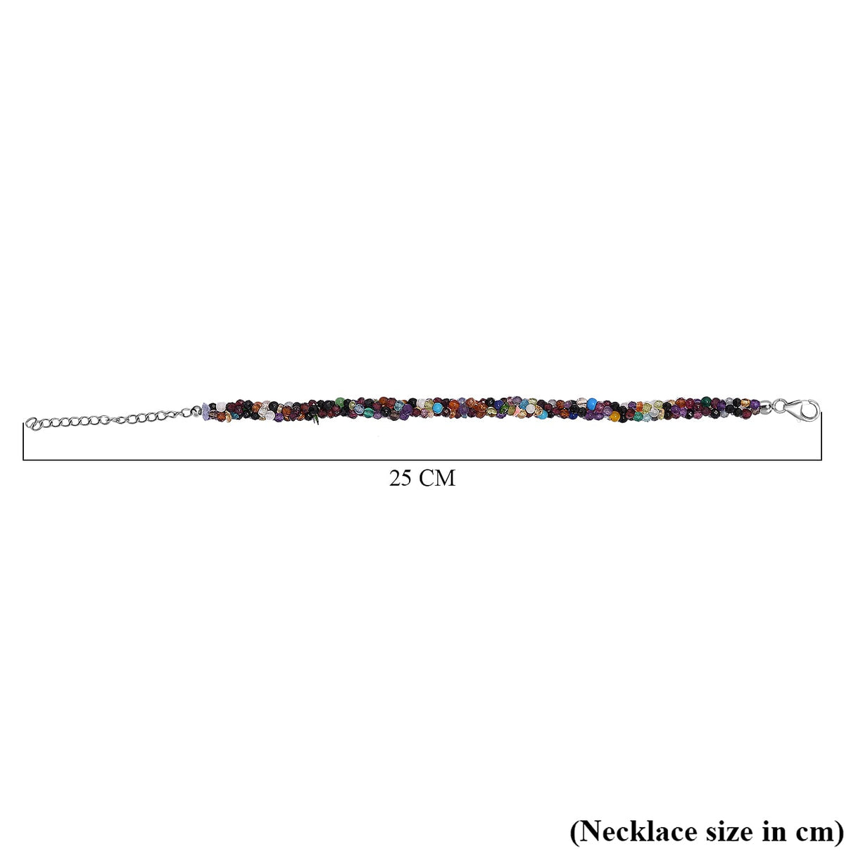 Multi Gemstones Bracelet (Size - 7.5-2 Ext.) 45.00 Ct. 8037289 4