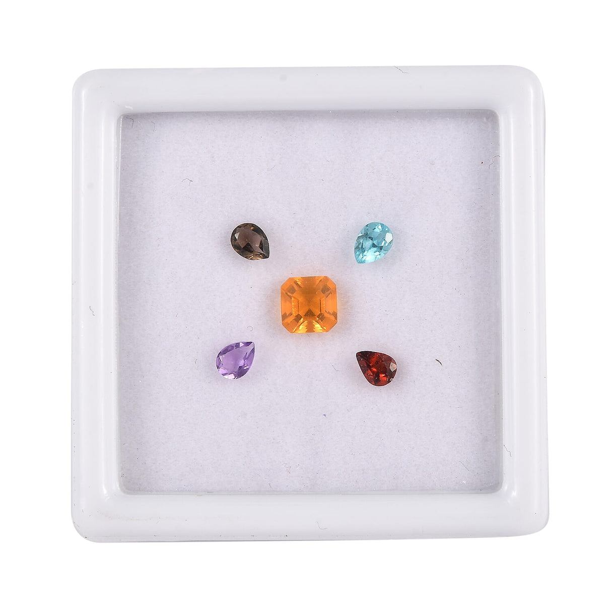 Set of 5 Multi Loose Gemstones in Vivid Shapes 7760306 0