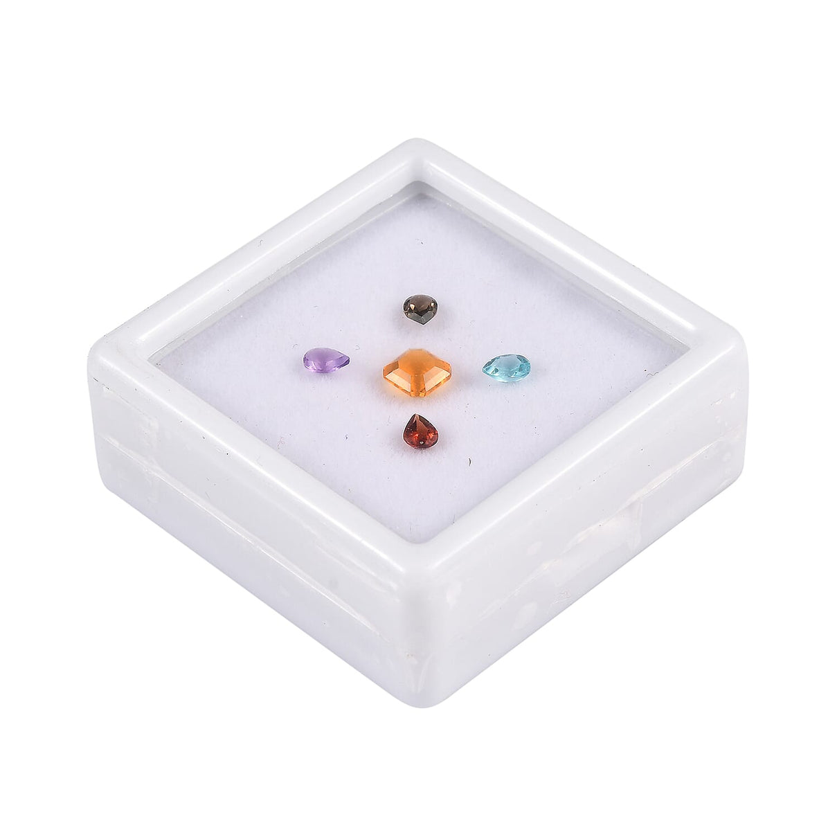 Set of 5 Multi Loose Gemstones in Vivid Shapes 7760306 1