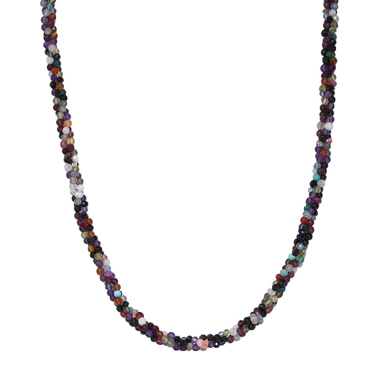 Multi Gemstones Necklace (Size - 20) 125.00 Ct. 8037283 0