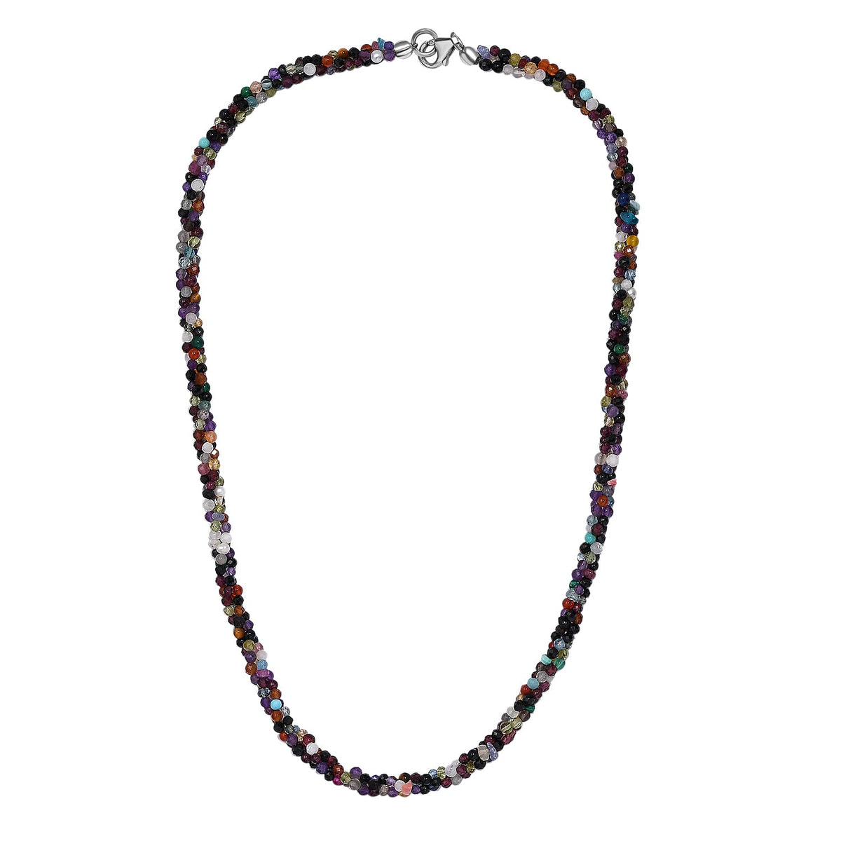 Multi Gemstones Necklace (Size - 20) 125.00 Ct. 8037283 3