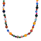 Designer Closeout - Multi Gemstones Necklace (Size - 36) 467.00 Ct.
