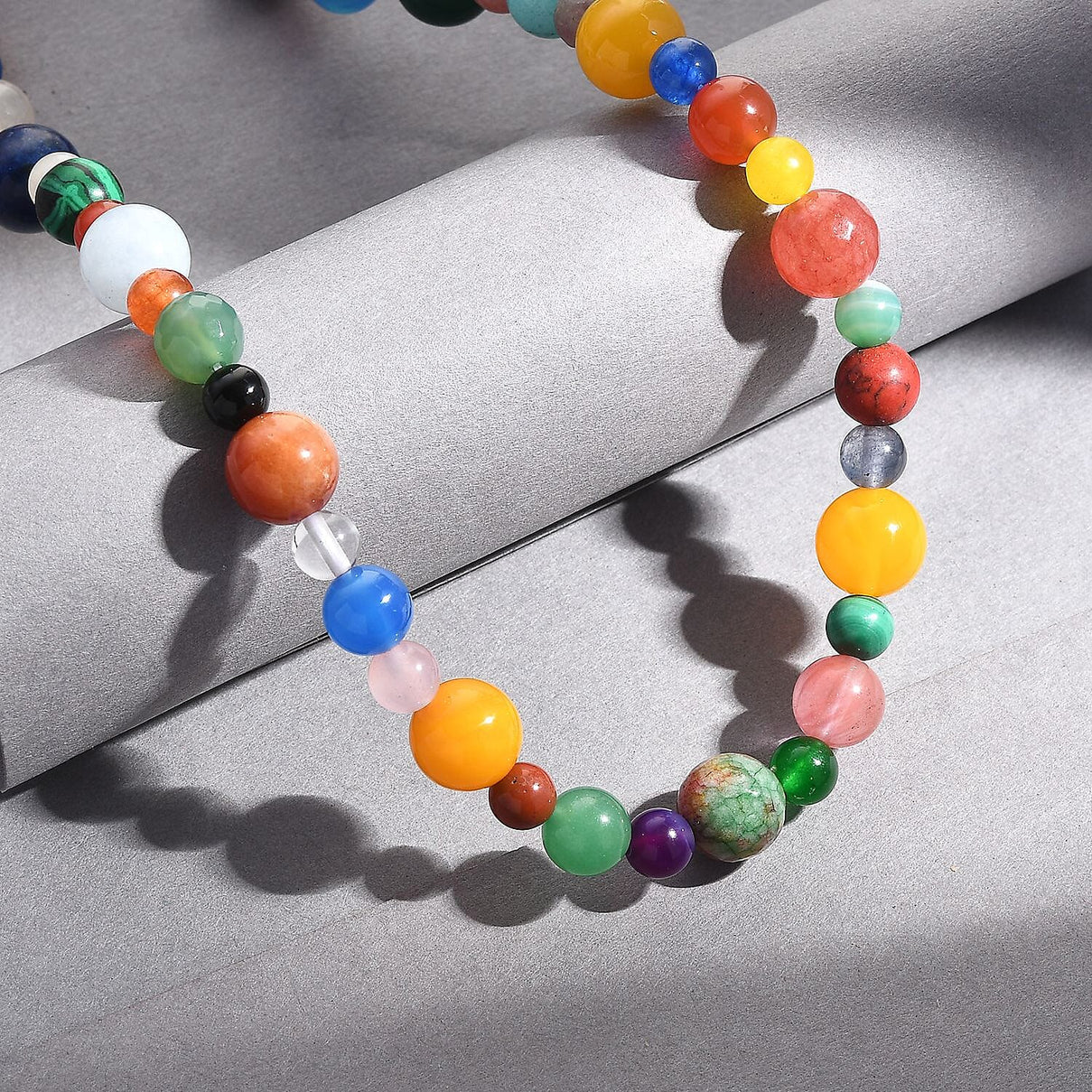 Designer Closeout - Multi Gemstones Necklace (Size - 36) 467.00 Ct. 8084997 3