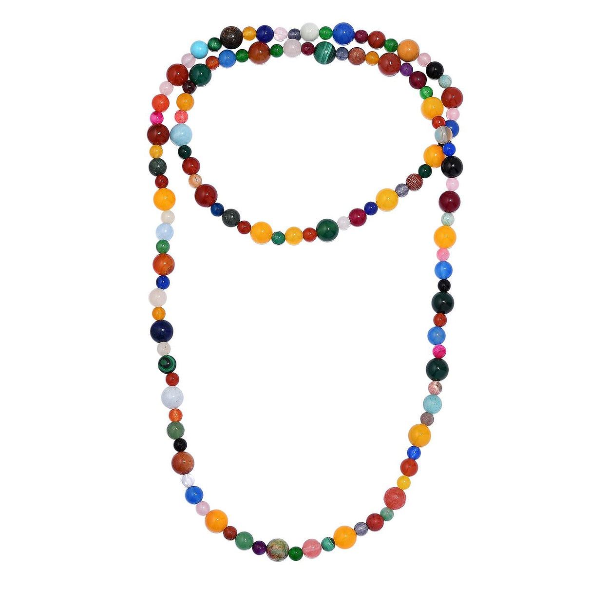 Designer Closeout - Multi Gemstones Necklace (Size - 36) 467.00 Ct. 8084997 4