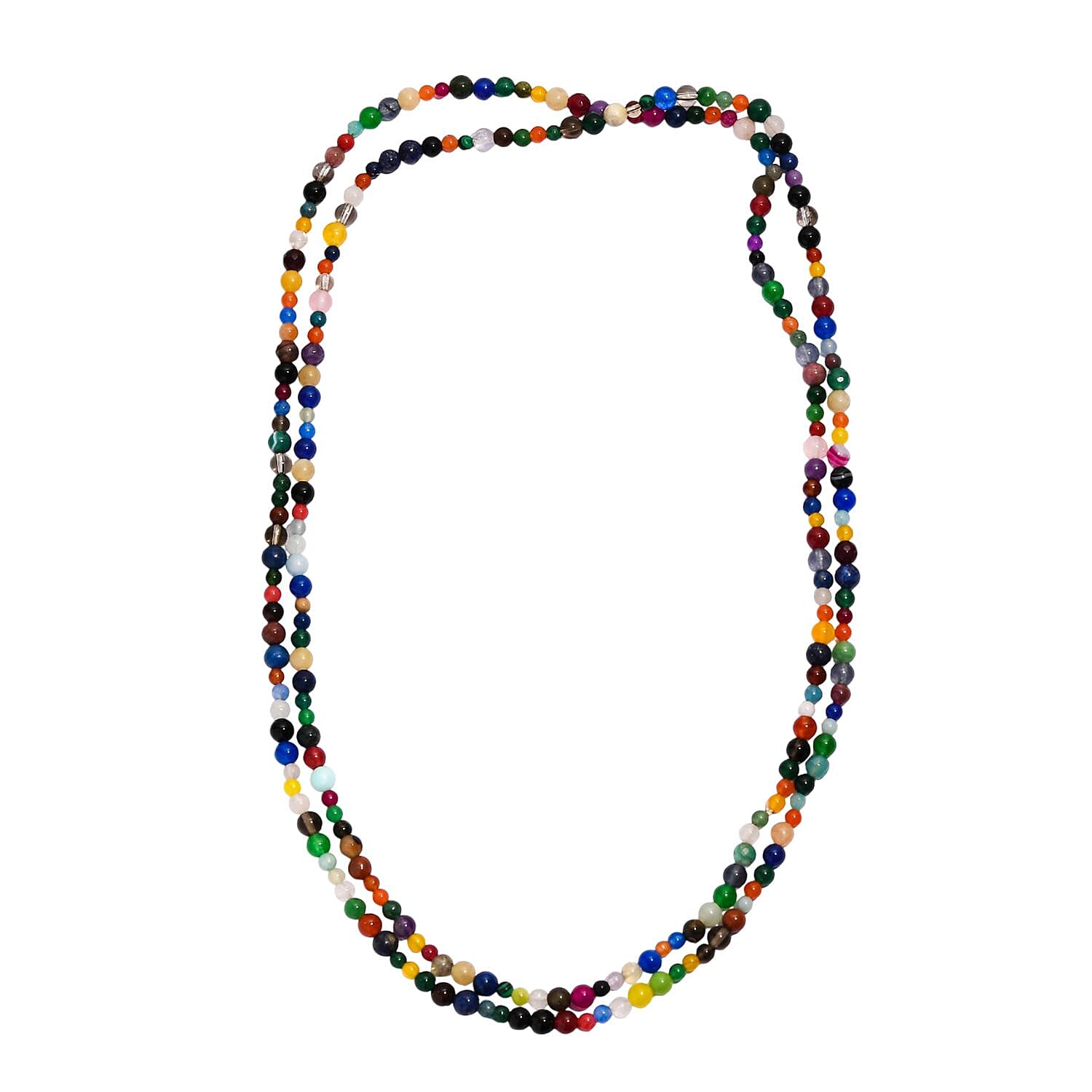 Multi Gemstones Necklace (Size 50) 300.00 Ct. 8320432 4