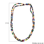 Multi Gemstones Necklace (Size 50) 300.00 Ct.