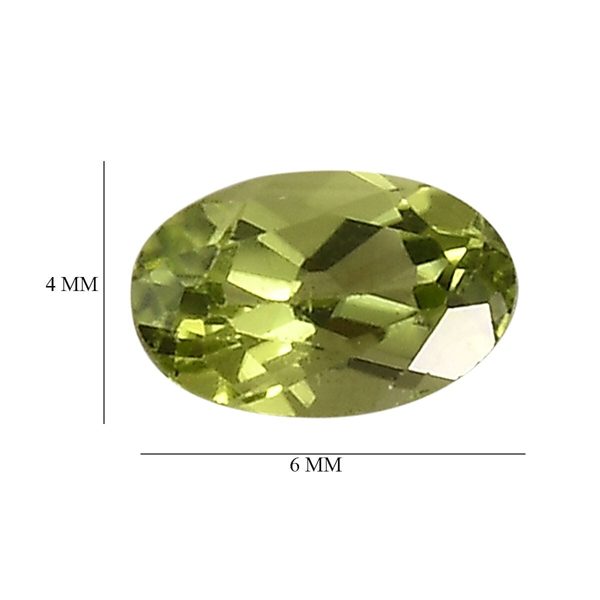 Set of 2 Red Garnet (6X4mm), 2 Peridot (6X4mm), 2 Skyblue Topaz (6x4mm), 2 Citrine (6x4mm) and 2 Afr 7934283 5