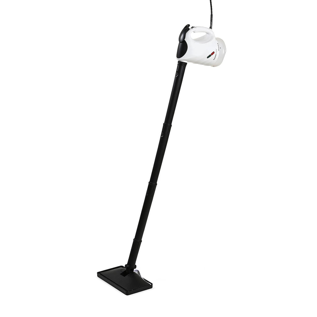 Homesmart 2-in-1 Steam Cleaner (320 ml) Handheld & Floor Mop PLUS Upholstery, Shower and Garment Steaming