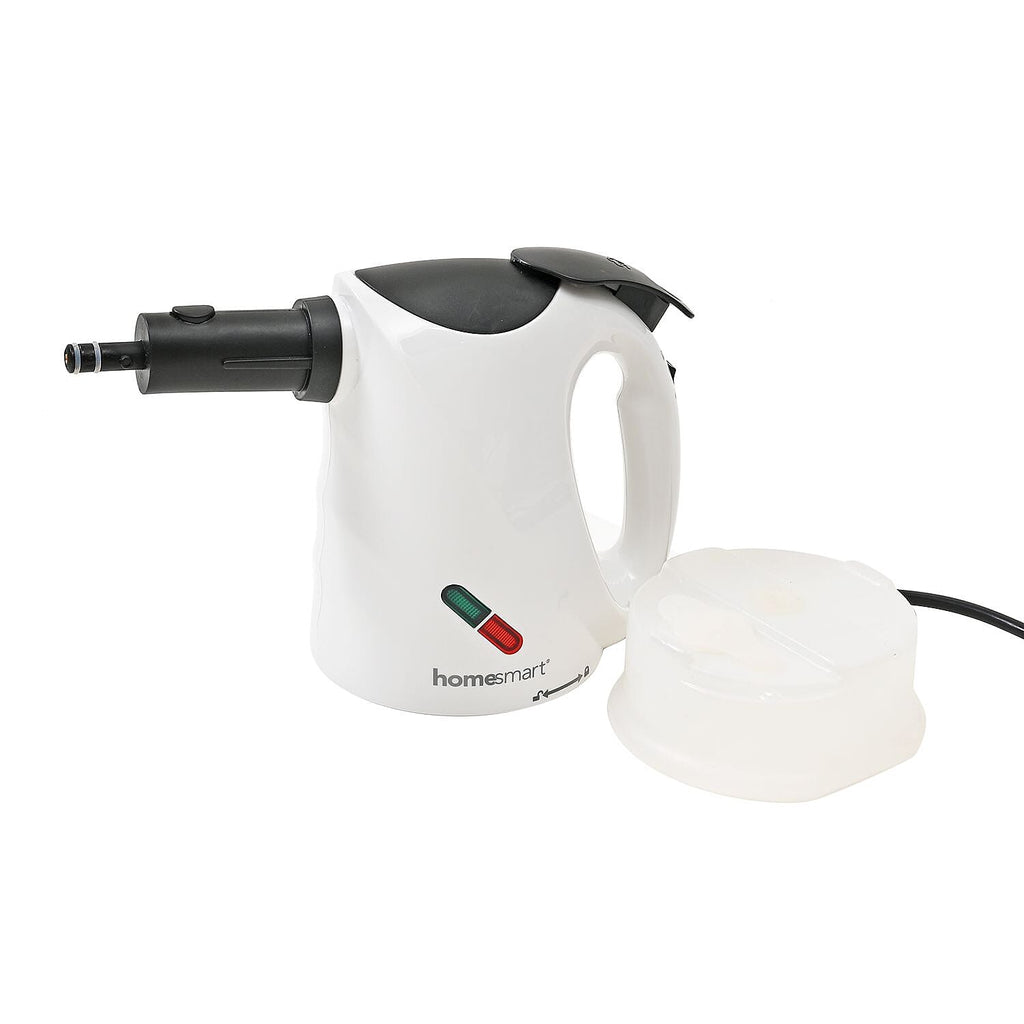 Homesmart 2-in-1 Steam Cleaner (320 ml) Handheld & Floor Mop PLUS Upholstery, Shower and Garment Steaming